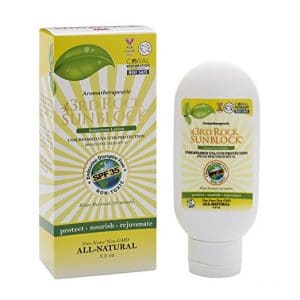 3rd Rock Sunblock Natural Organic Zinc Sunscreen