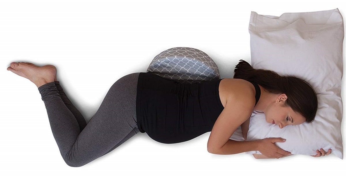 Boppy Petite Trellis Grey Pregnancy Pillow