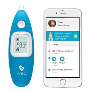Burt's Kinsa Digital Smart Ear Thermometer for Baby