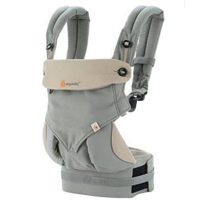 Ergobaby 360 Ergonomic Baby Carrier Ergobaby 360 All Carry Positions Award-Winning Ergonomic Baby Carrier, Grey