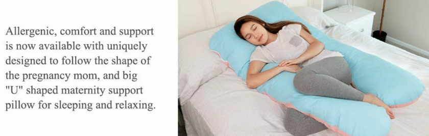 How U-shaped Pregnancy Pillow works