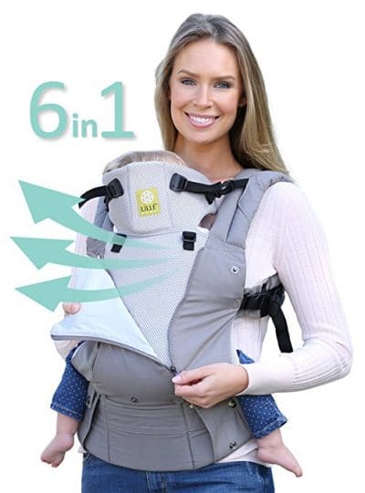 LILLEbaby Complete All Seasons Baby Carrier SIX-Position, 360° Ergonomic Baby & Child Carrier by LILLEbaby – The COMPLETE All Seasons Stone