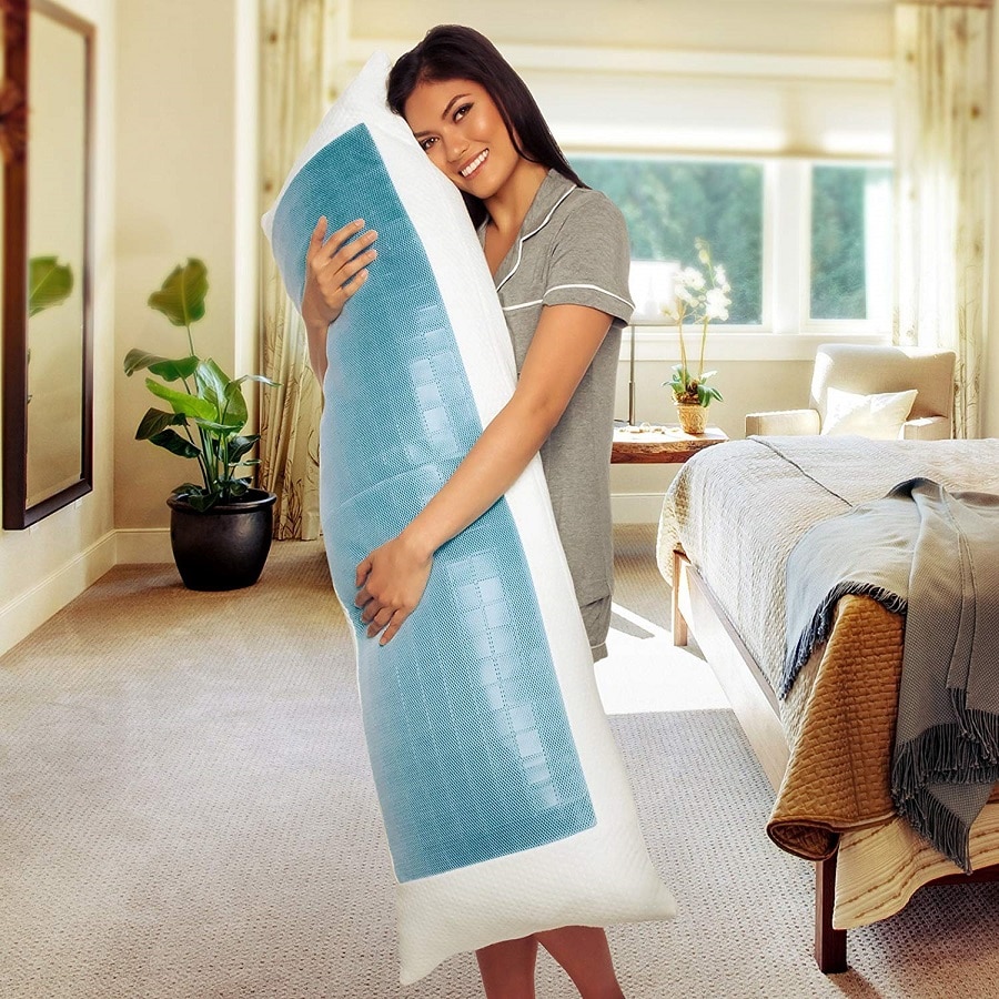 Mindful Design Cooling Memory Foam Pillow