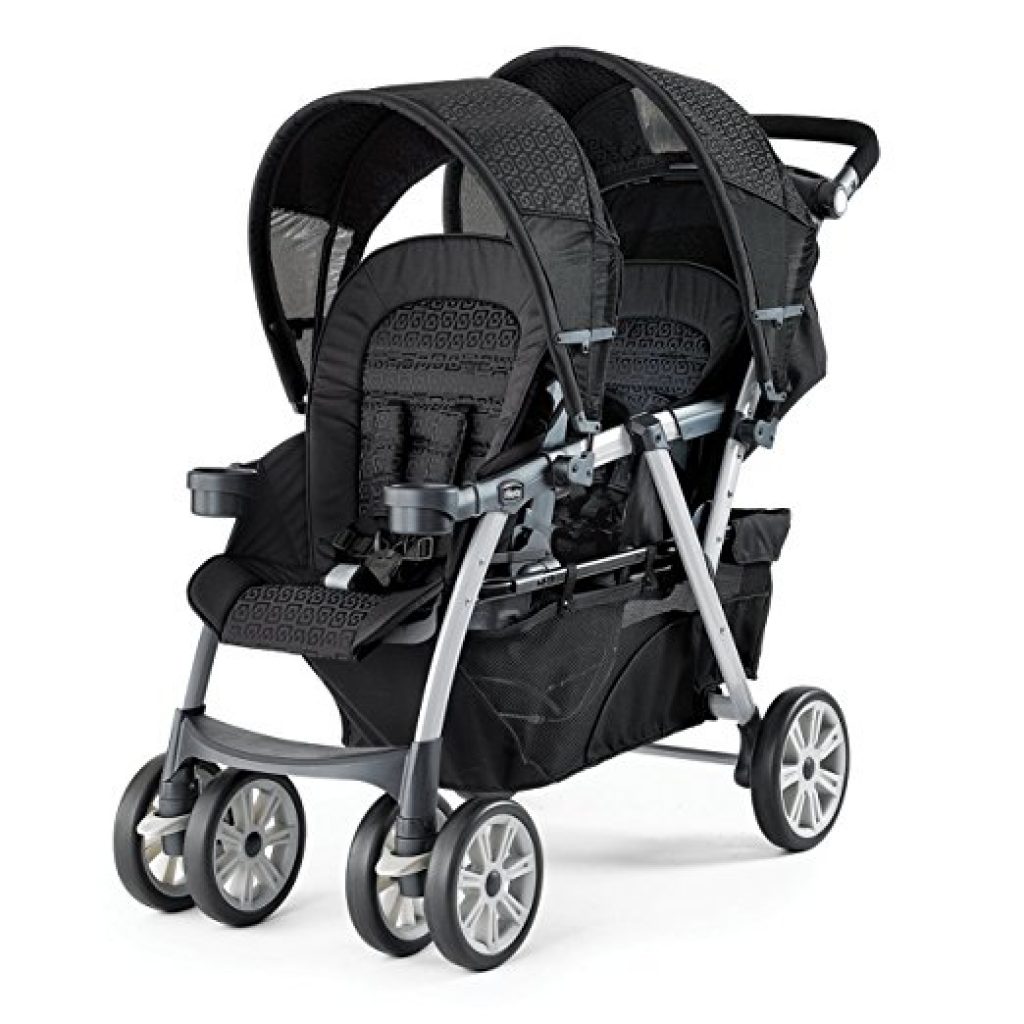 Chicco Cortina Together Double Stroller – Best Double Stroller for Infant and Toddler
