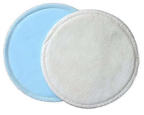 Bamboobies Washable Reusable Nursing Pads with Leak-Proof Backing for Breastfeeding