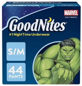 GoodNites Bedtime Bedwetting Boys Underwear