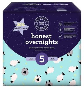 Honest Overnight Sleepy Sheep Baby Diapers