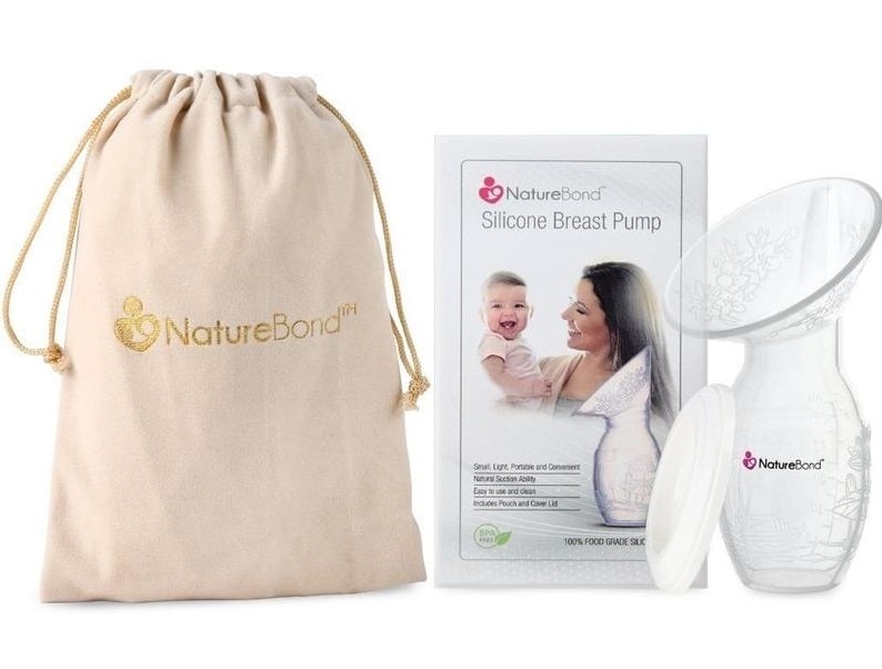 NatureBond Silicone Manual Breast Pump