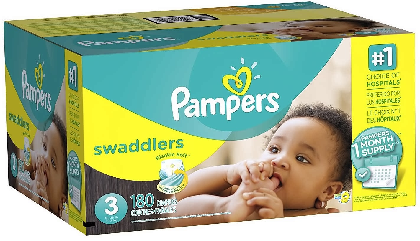 Pampers Swaddlers Disposable Diapers