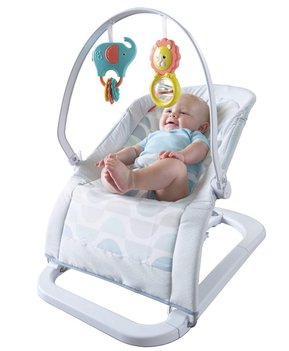 baby bouncer folds flat