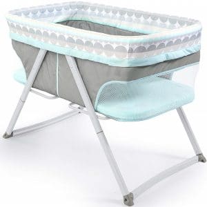 ingenuity foldaway rocking bassinet weight limit