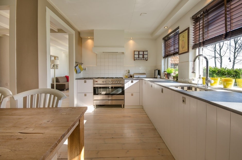 Kitchen counter and table