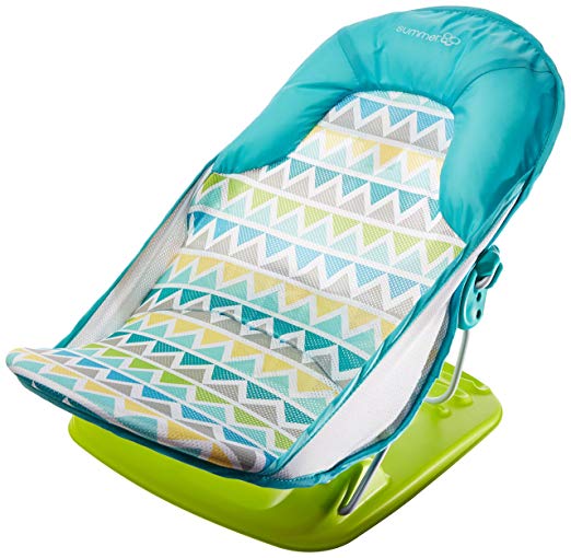 Summer Infant Deluxe Baby Bather Triangle Stripe