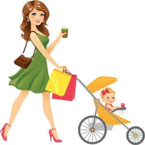 lightweight stroller for shopping