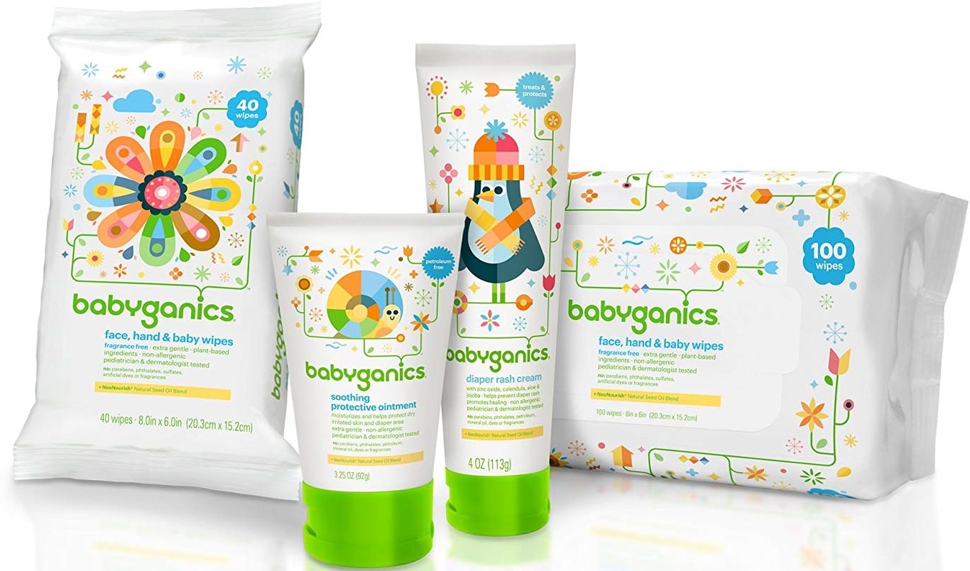 Babyganics Flushable Baby Wipes