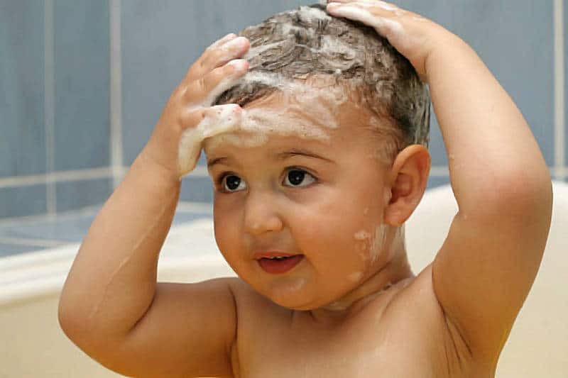 Choose the safest shampoo for baby