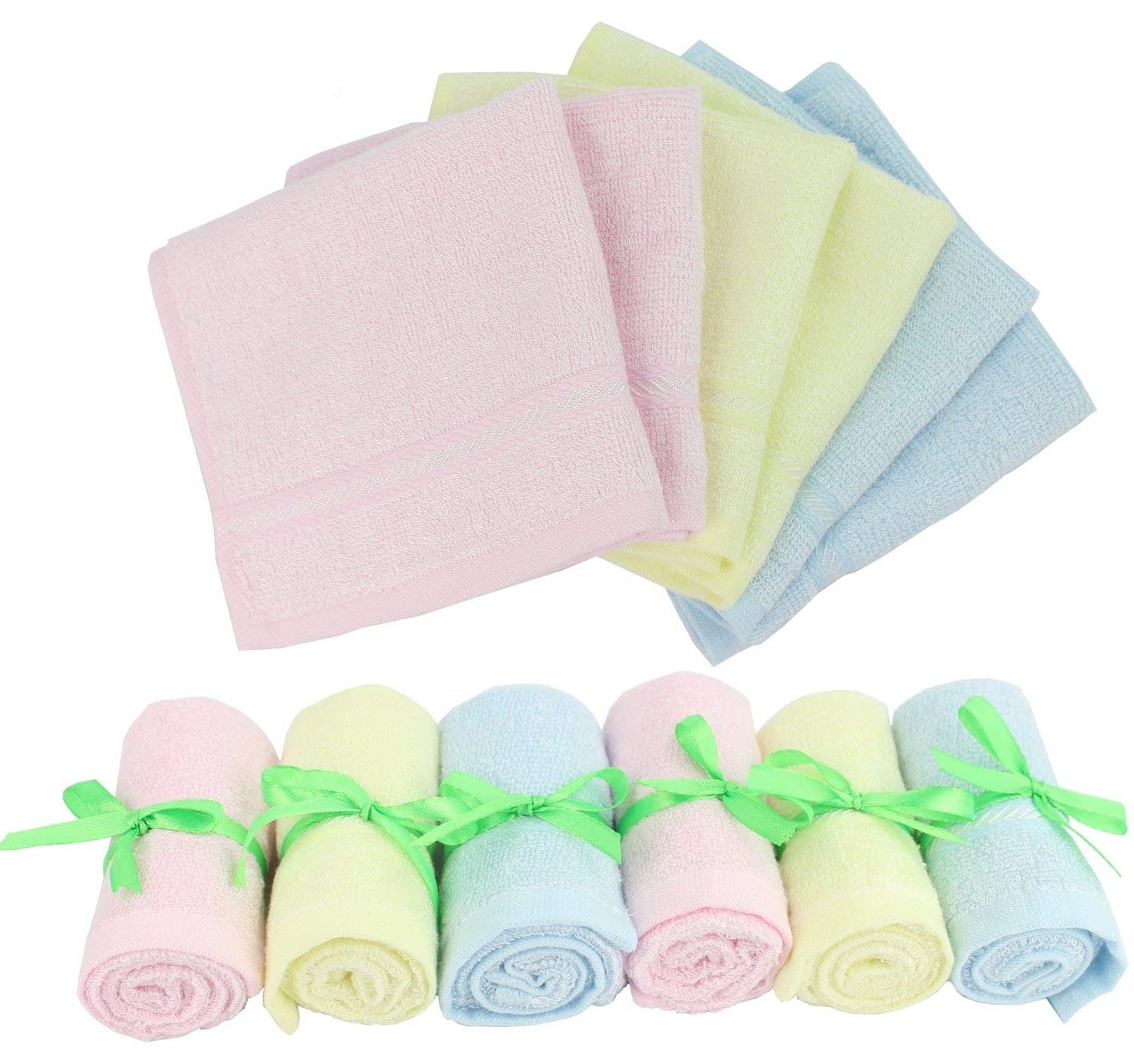 DIGGOLD Ultra SoftBaby Washcloths