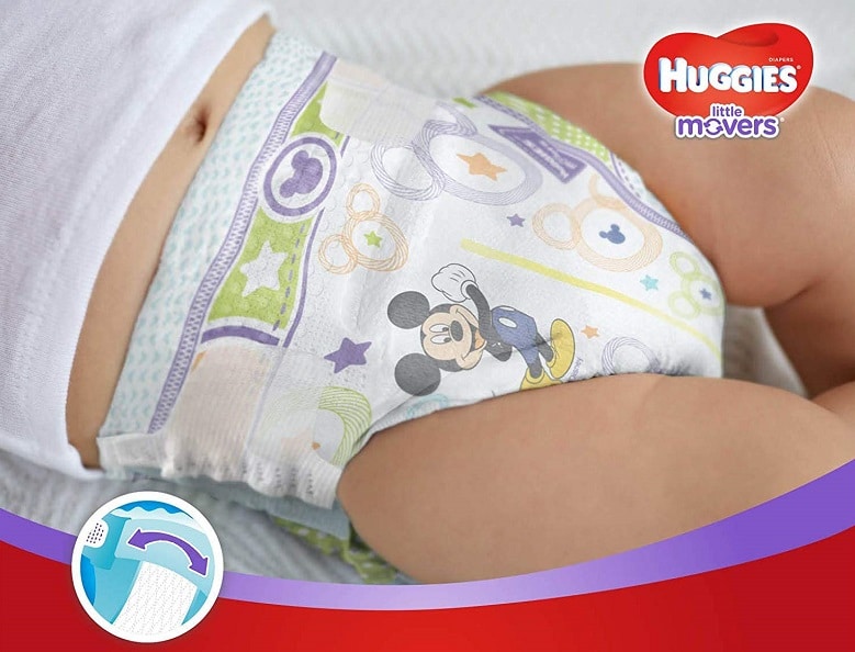 HUGGIES LITTLE MOVERS Active Baby Diapers