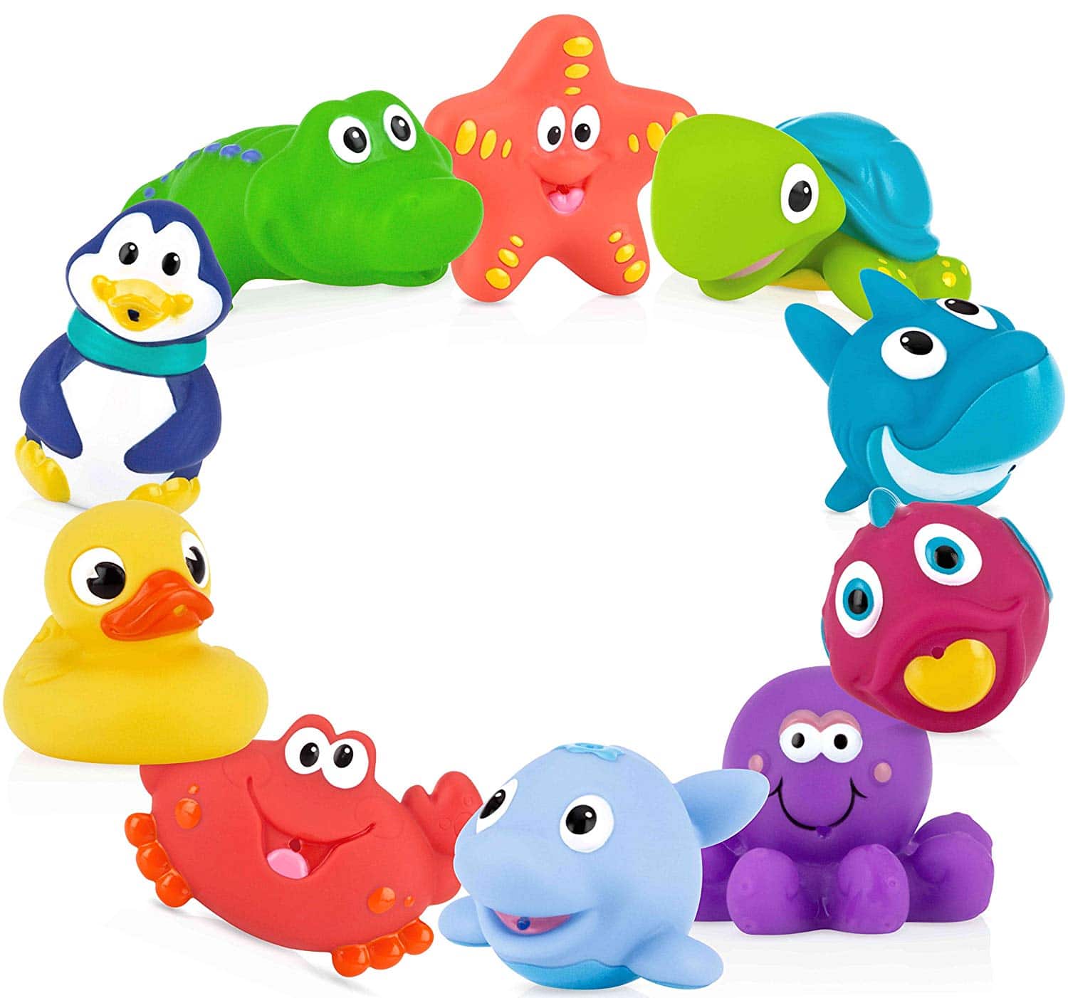 Nuby Little Fun Squirts Bath Toys