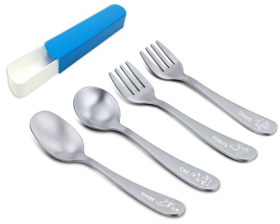 TeamFar Stainless Steel Toddler Silverware