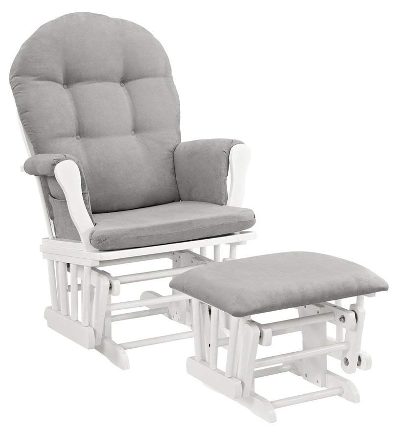 Angel Line Windsor Glider and Ottoman