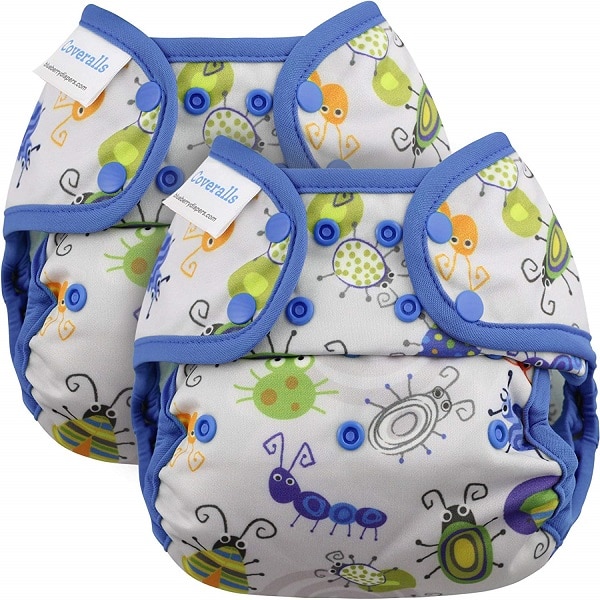 Blueberry One Size Coveralls Cloth Diaper