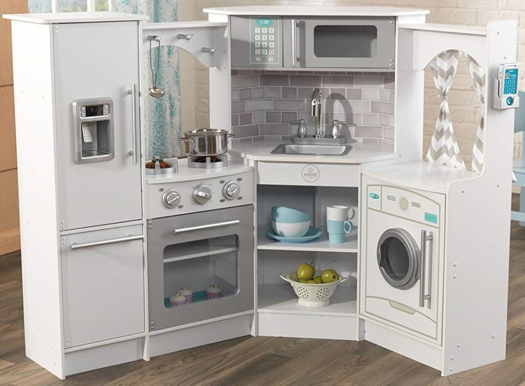 KidKraft Ultimate White Play Kitchen Set