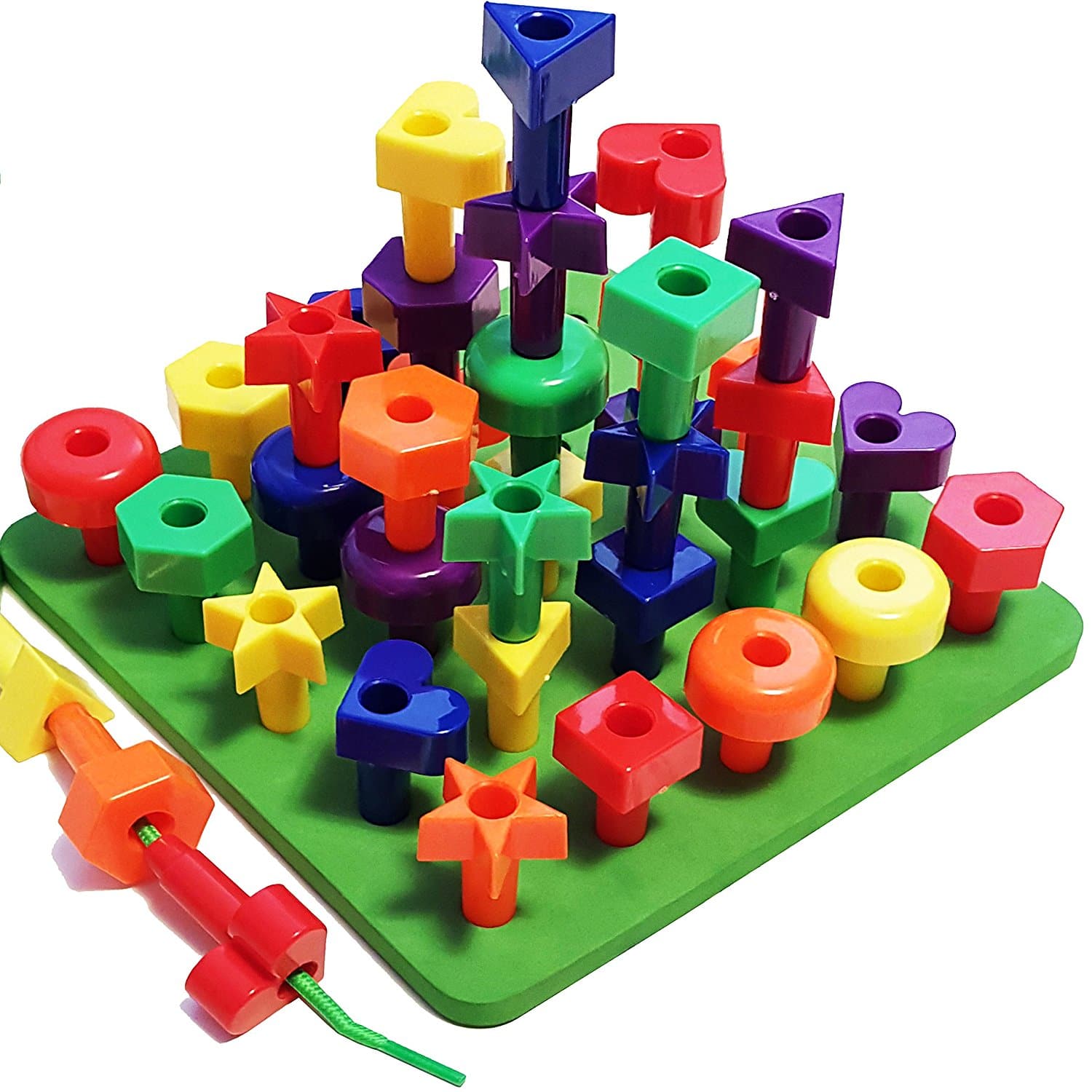 Kids Korner Peg Board Stacking Toddler Toys