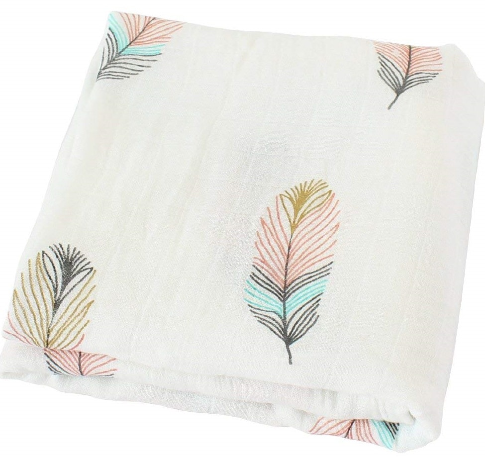 LifeTree Muslin Swaddle Blankets