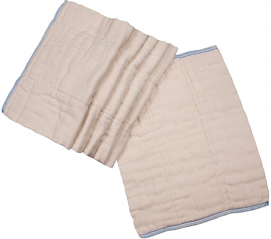 OsoCozy - Prefolds Unbleached Cloth Diapers