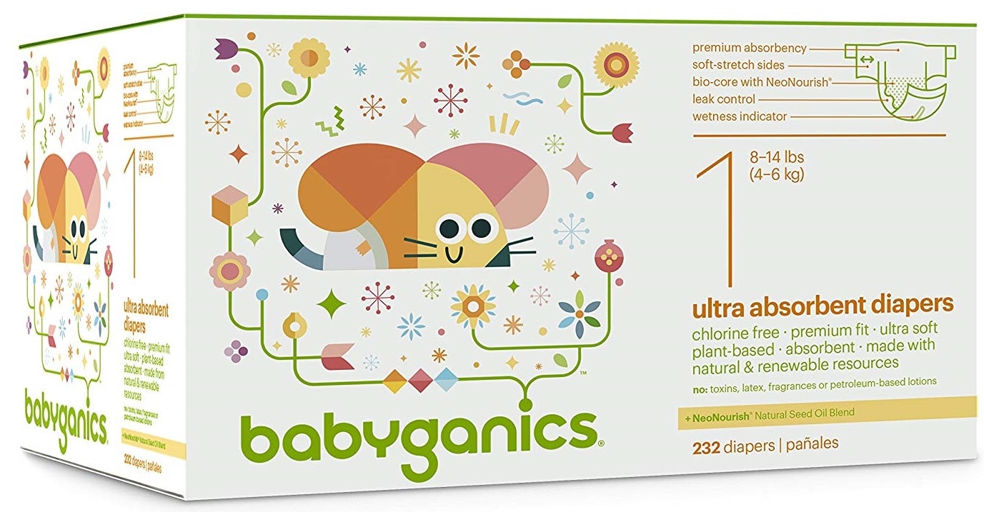 Babyganics Ultra Absorbent Diapers