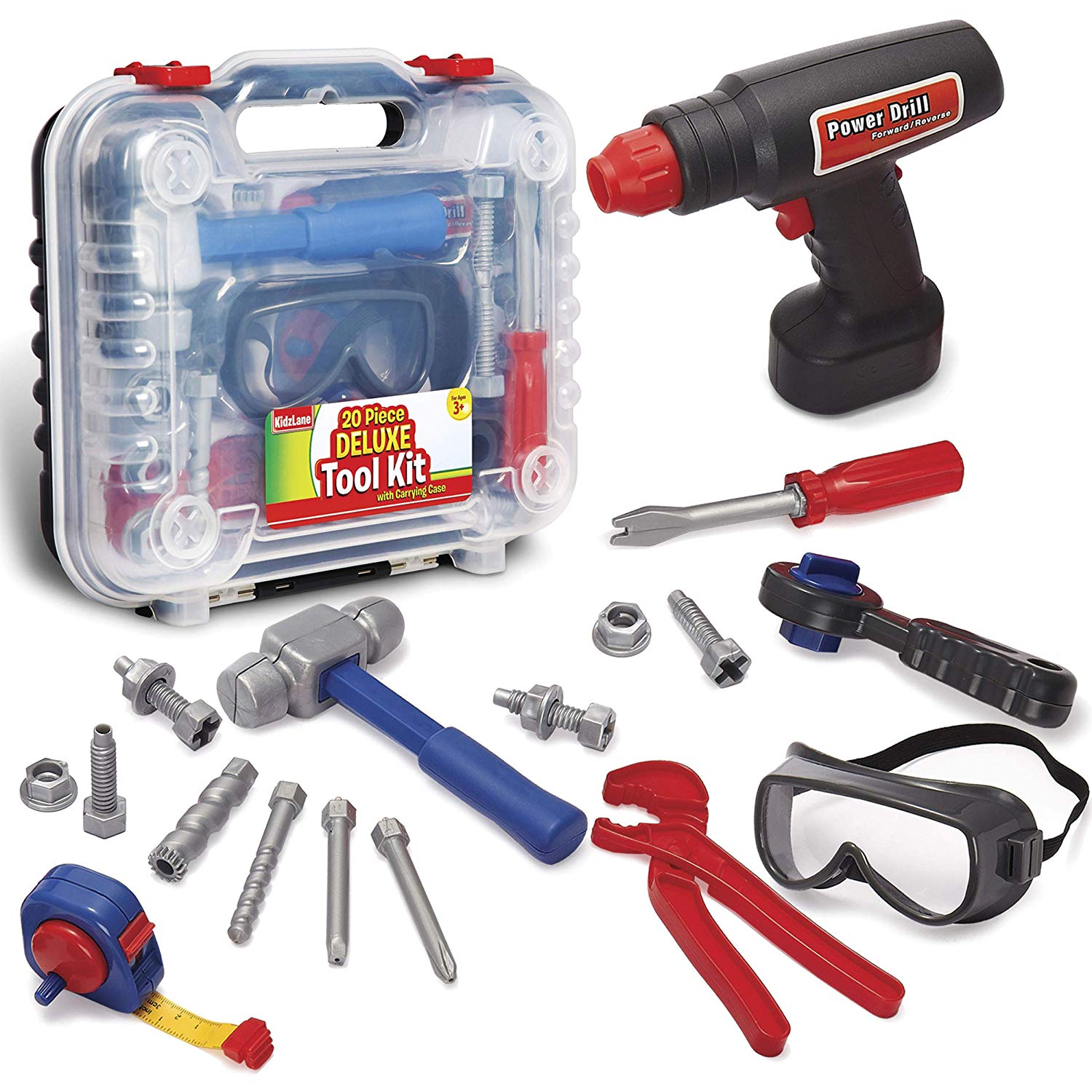 Kidzlane Durable Kids Tool Set