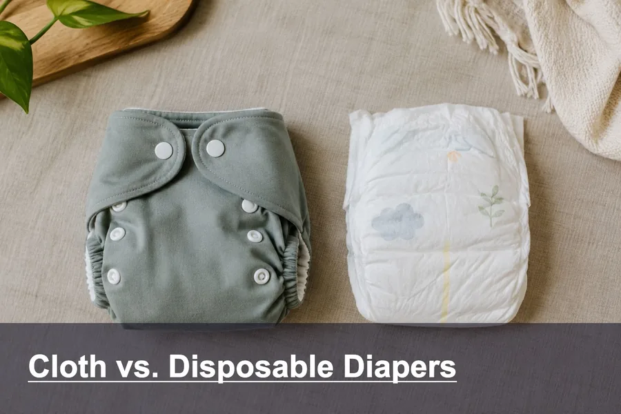 Cloth vs. Disposable Diapers: Which Kind Should I Use?