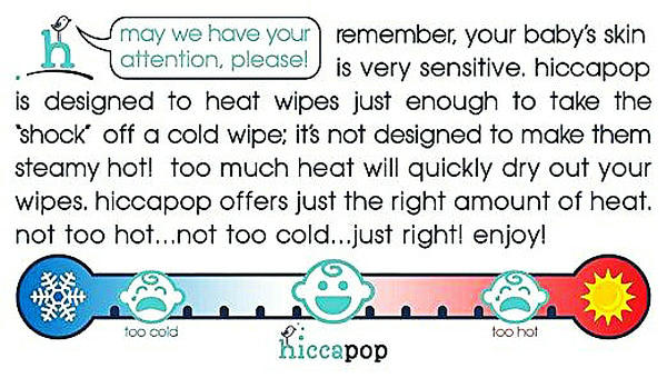 Benifits of hiccapop wipe warmer
