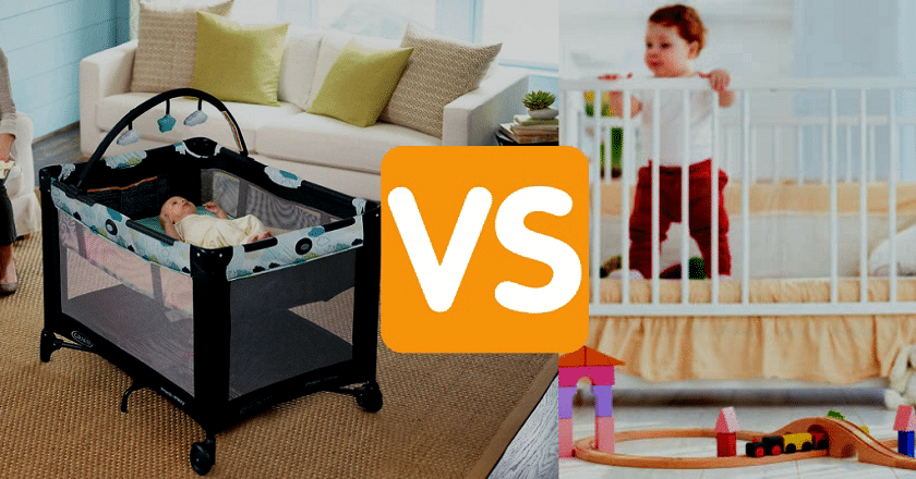 Crib VS Pack and Play