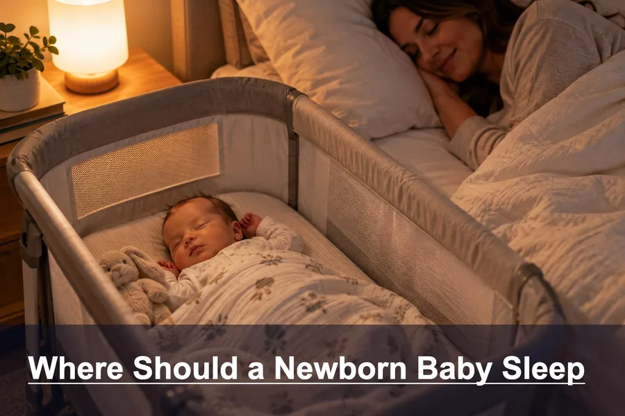 Where Should a Newborn Baby Sleep