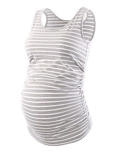 Ecavus Mama Basic Layering Maternity Tank Top