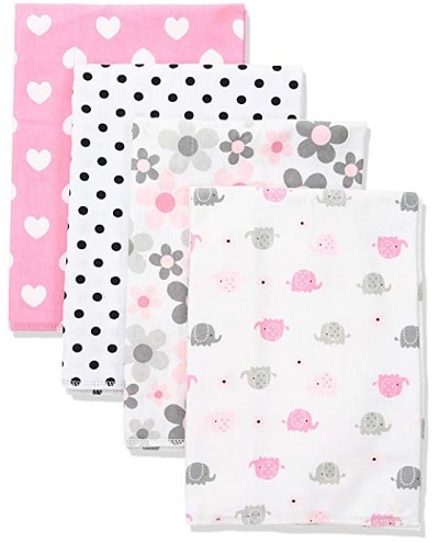 Gerber Baby Flannel Burp Cloths