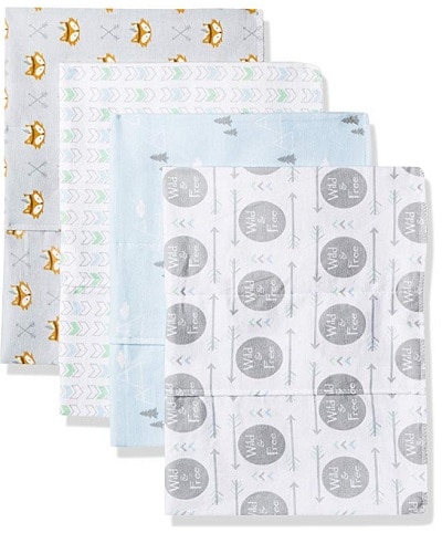 Luvable Friends Flannel Burp Cloths