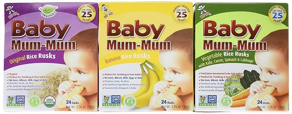 Baby Mum-Mum Rice Rusks