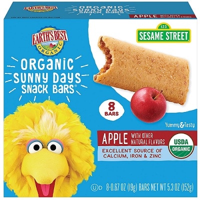 Earth’s Best Organic Sunny Days Snack Bars