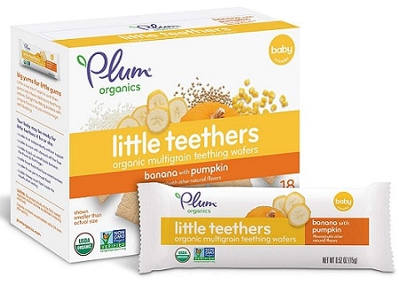 Plum Organics Little Yums Teething Wafers