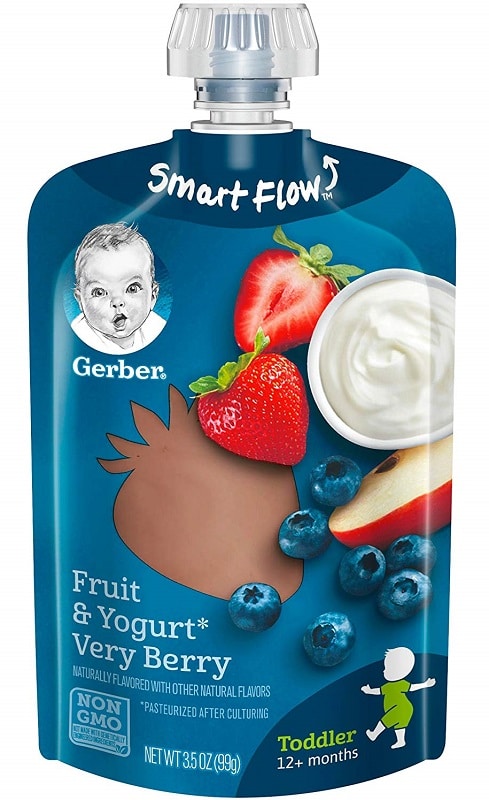 Gerber Purees Very Berry Yogurt