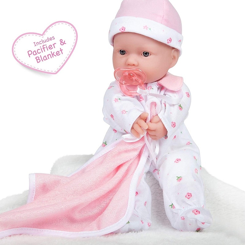 JC Toys 11-inch Washable Soft Body Doll