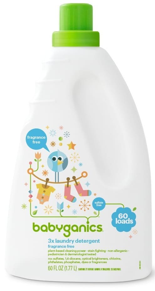 Babyganics Liquid Baby Laundry Detergent