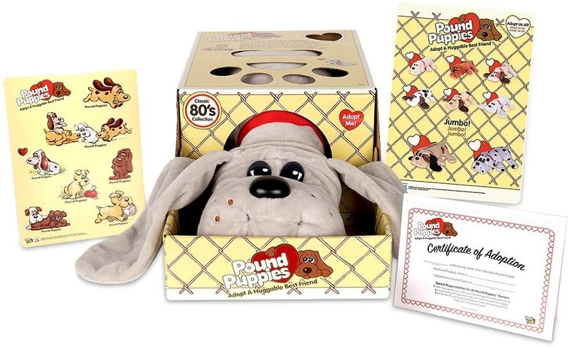 Basic Fun Pound Puppies Classic Stuffed Animal Plush Toy