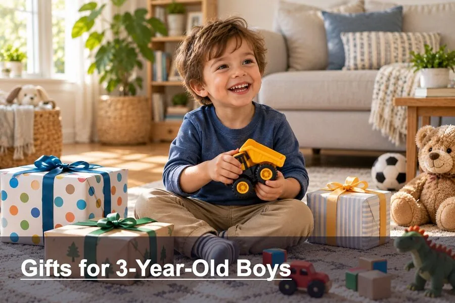 Best Toys and Gift Ideas for 3-Year-Old Boys