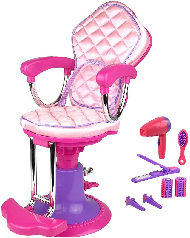 Click n' Play Doll Salon Chair and Accessories