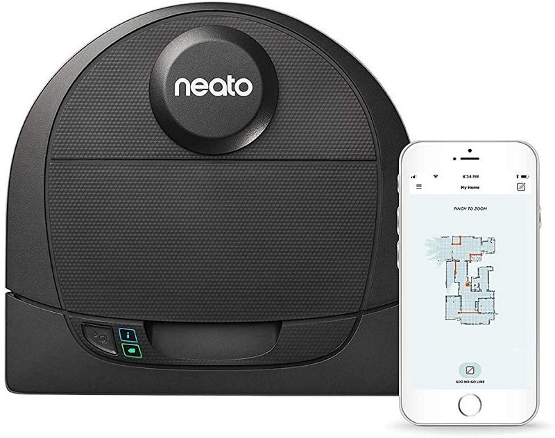 Neato Robotics D4 Laser Guided Smart Robot Vacuum