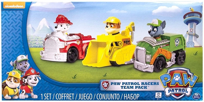 Paw Patrol Racers 3-Pack Vehicle Set